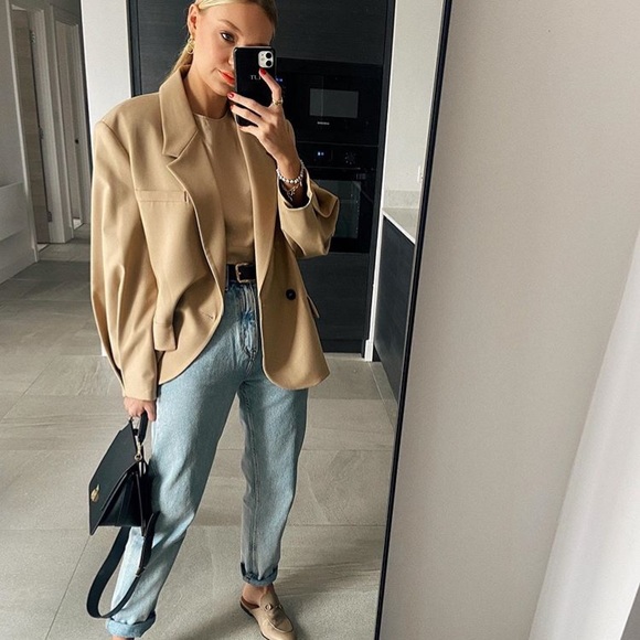 Zara pleated sleeve blazer - Picture 7 of 12